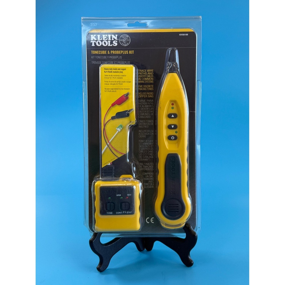 Klein Tools ToneCube & ProbePlus Kit VDV500-808 Wire Tracer Cable Tester New